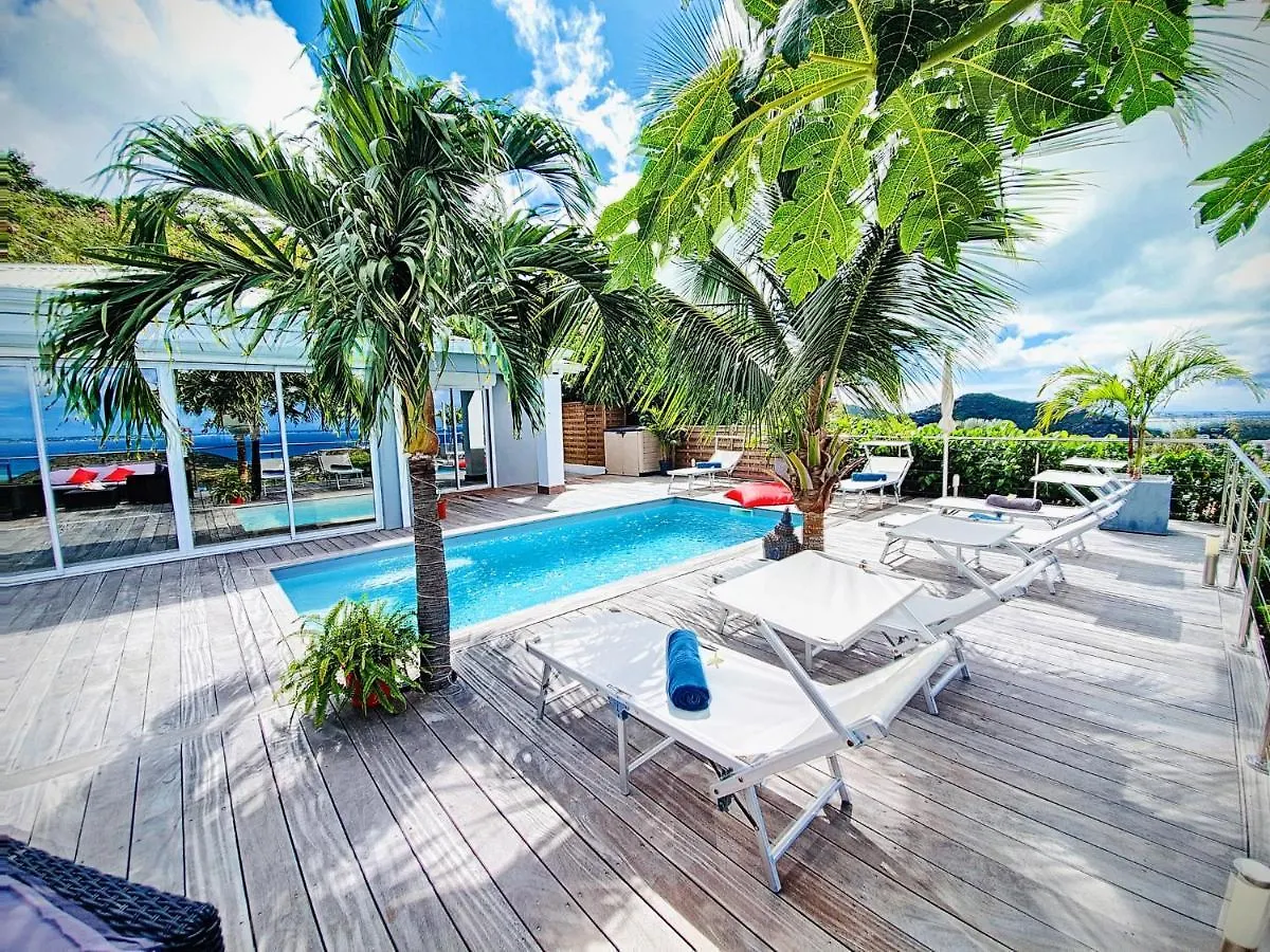 Villa Sea View, 5 Min From The Beach, Overlooking The Caribbean Sea, Private Pool La Savane