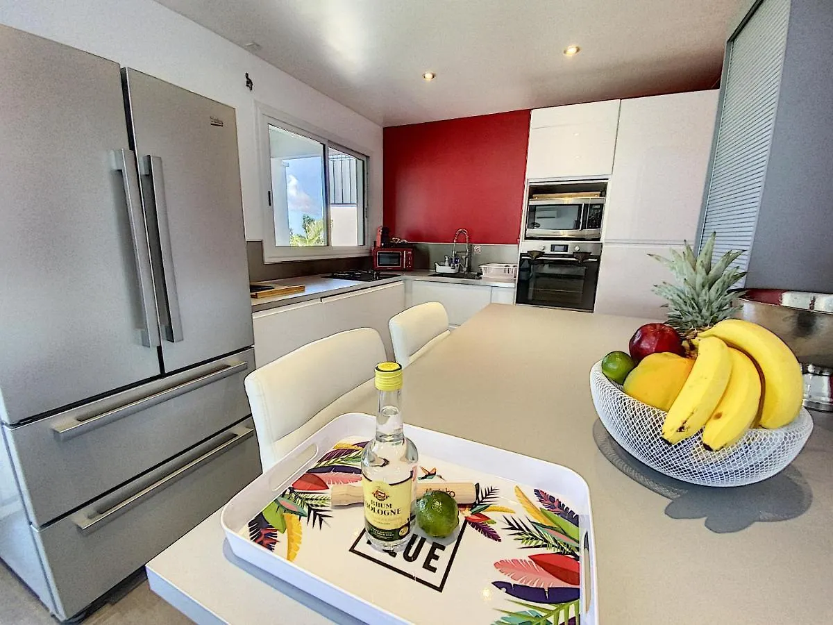 Villa Sea View, 5 Min From The Beach, Overlooking The Caribbean Sea, Private Pool La Savane
